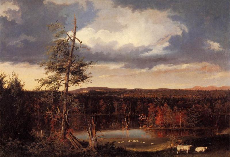 Thomas Cole Landscape 325 Norge oil painting art